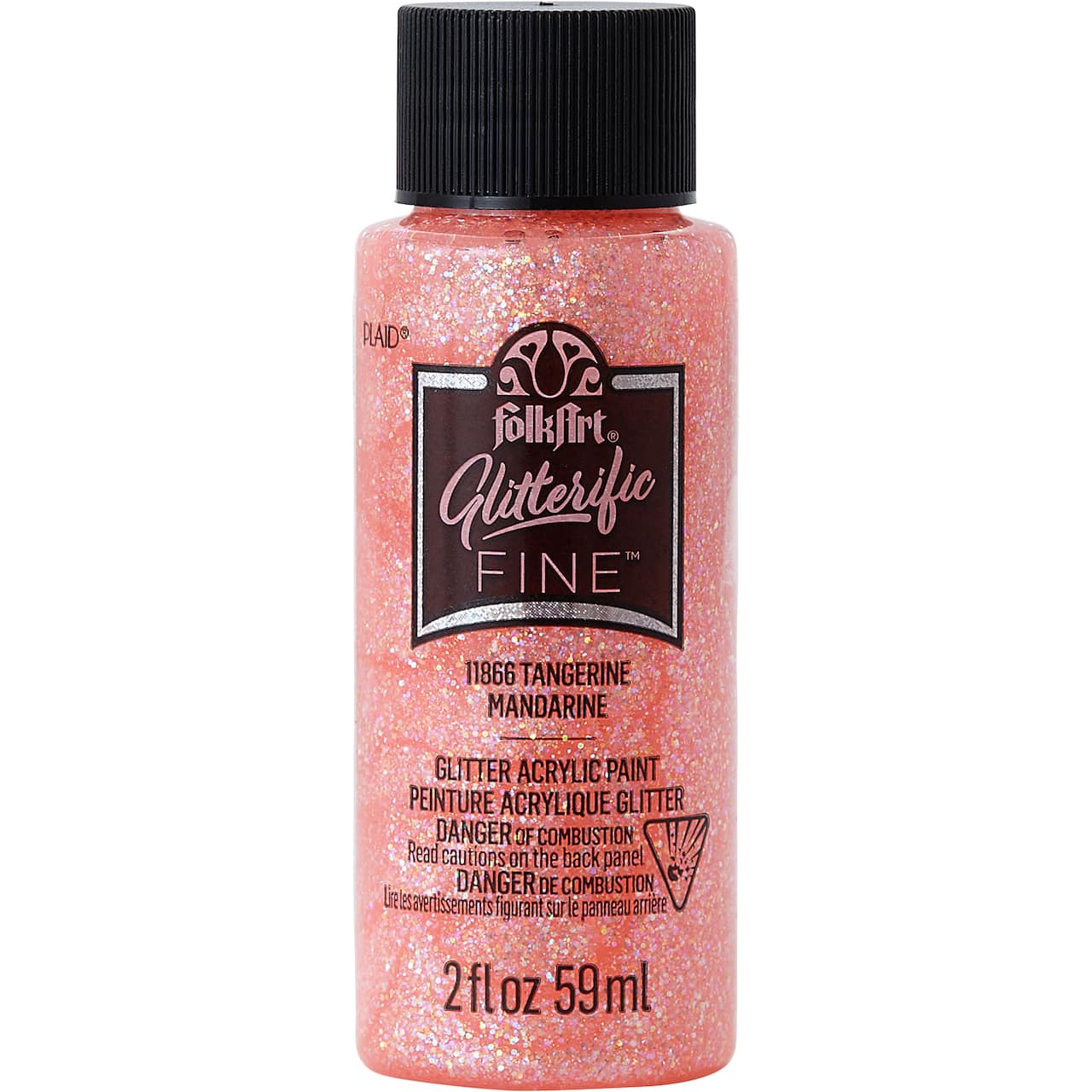 12 Pack: FolkArt® Glitterific Fine™ Glitter Acrylic Paint
